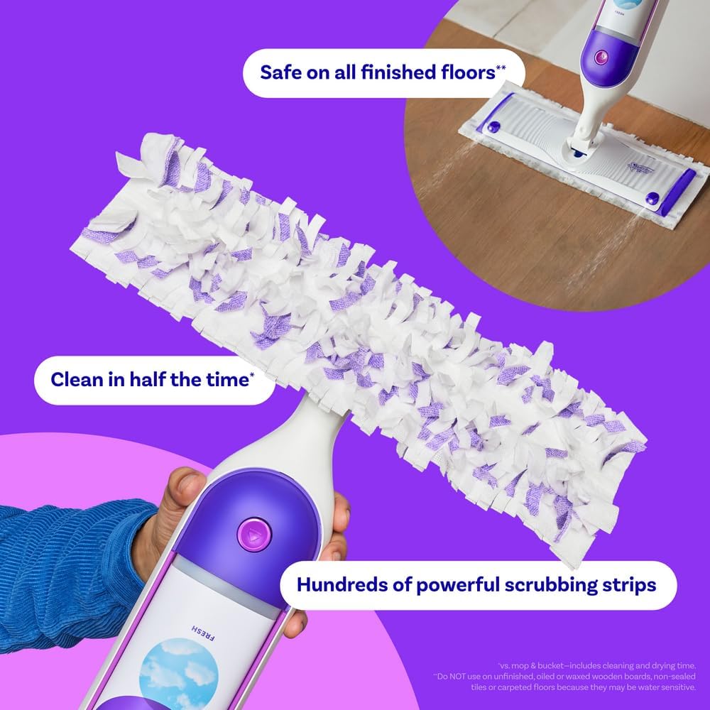 Swiffer PowerMopPremium Mopping Pads 10-Count Easy to Use Durable