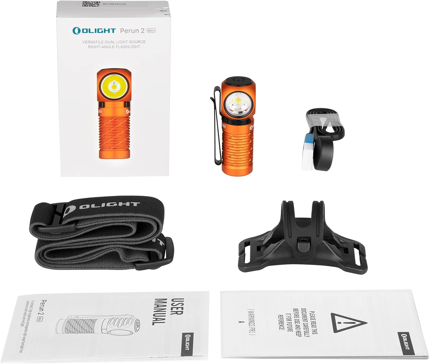 OLIGHT Perun 2 Mini Headlamp Ultimate Rechargeable Hiking Camping Climbing Lamp