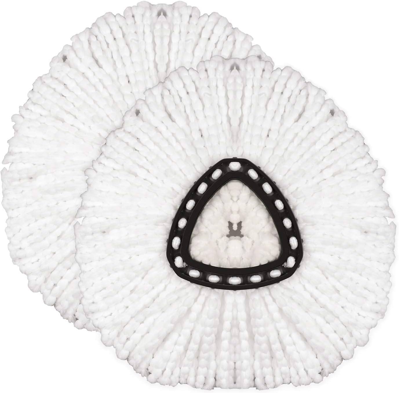 2 Pack Mop Replacement Head Mop Refills EasyWring Spin Mop Head Replacement