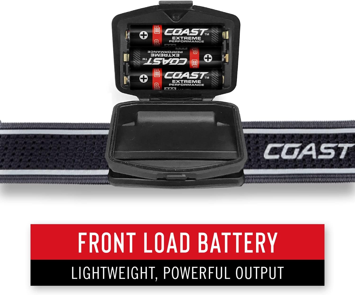 FL75 Dual Color Flex LED Headlamp Black