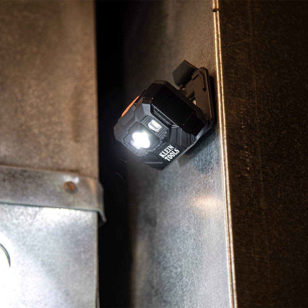 Klein Tools 80174 3-Piece Rechargeable LED Headlamps with Bracket and Fabric Strap