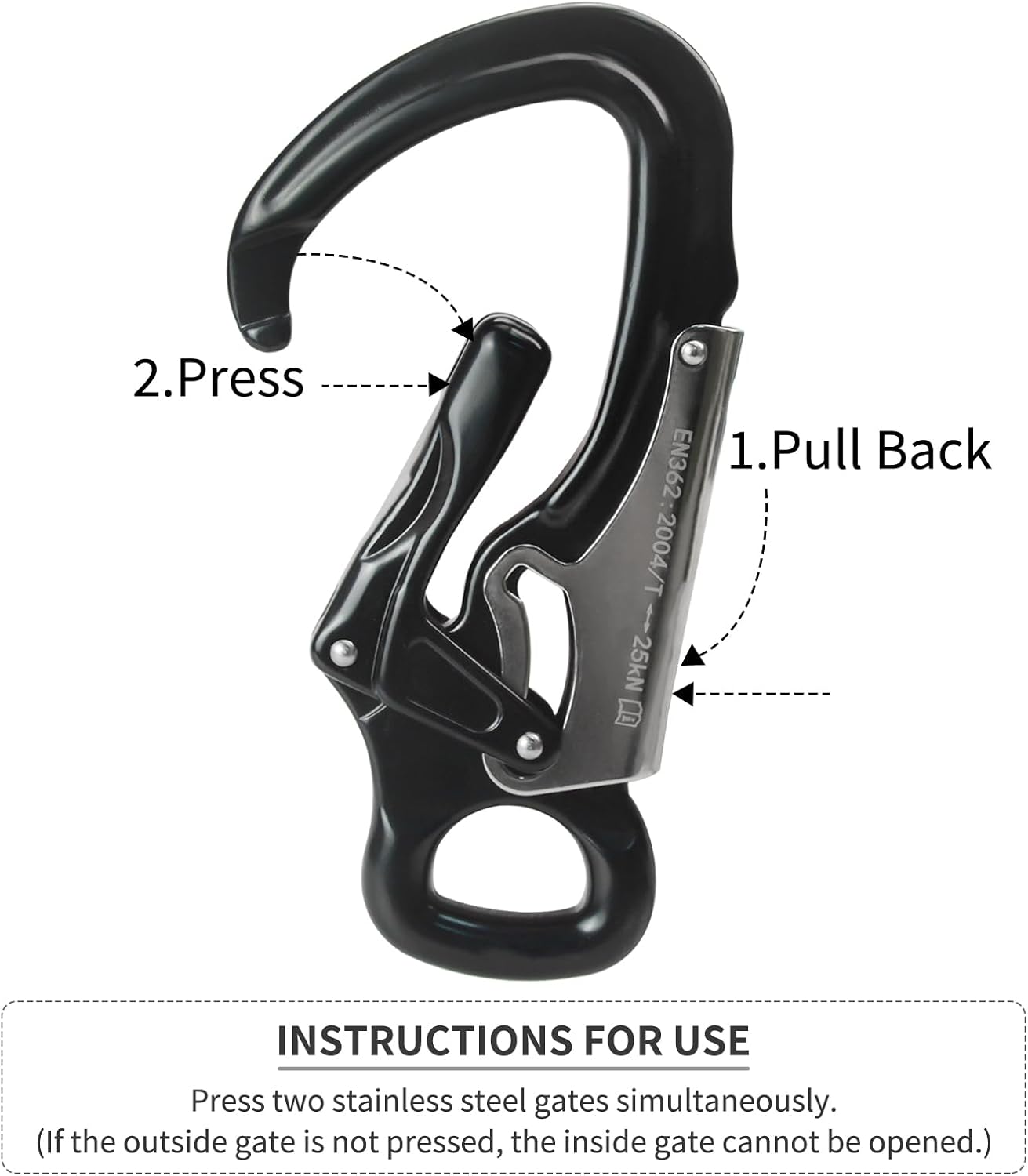 SEPEAK Aluminum Snap Hook
