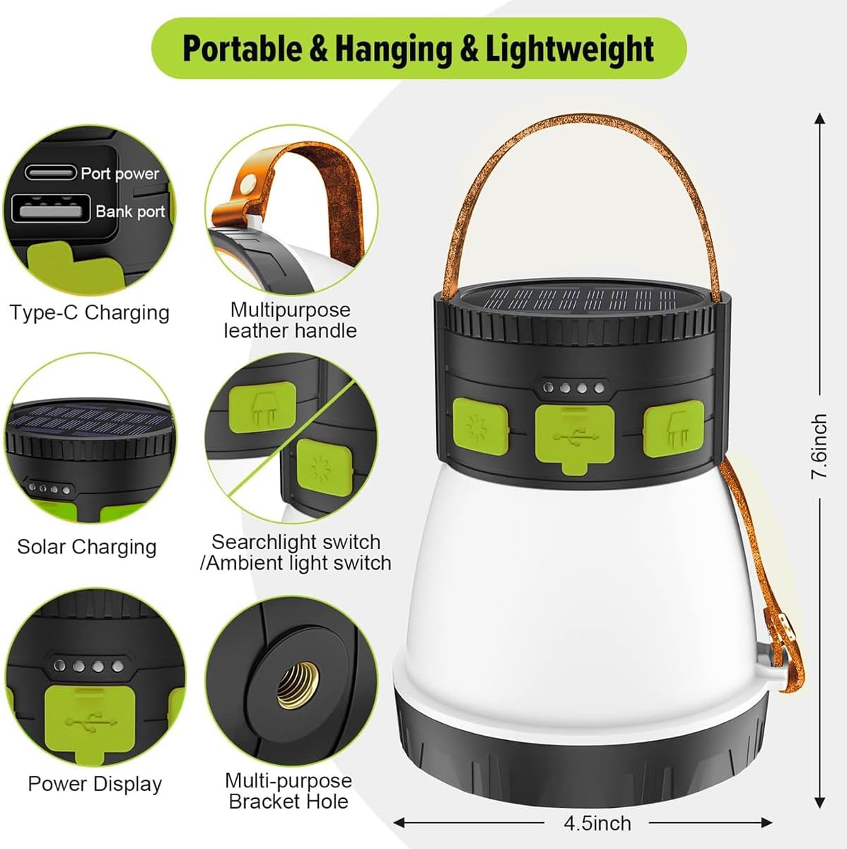 1500 Lumens LED Camping Lantern