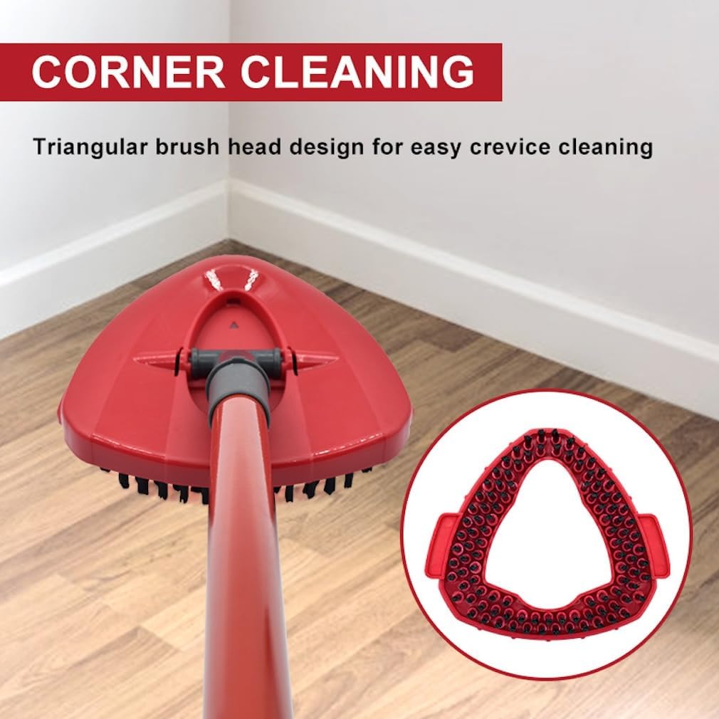 Power scrub brush headcompatible with Ocedar EasyWring 1-Tankspin system
