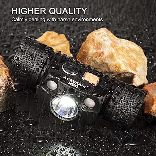 Acebeam H30 Bright Durable Headlamp with CRI 90