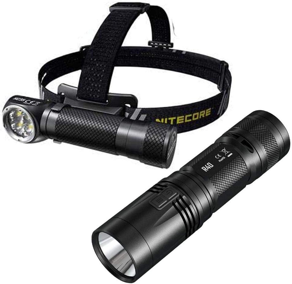 Nitecore Outdoor Value Pack Headlamp Rechargeable Flashlight