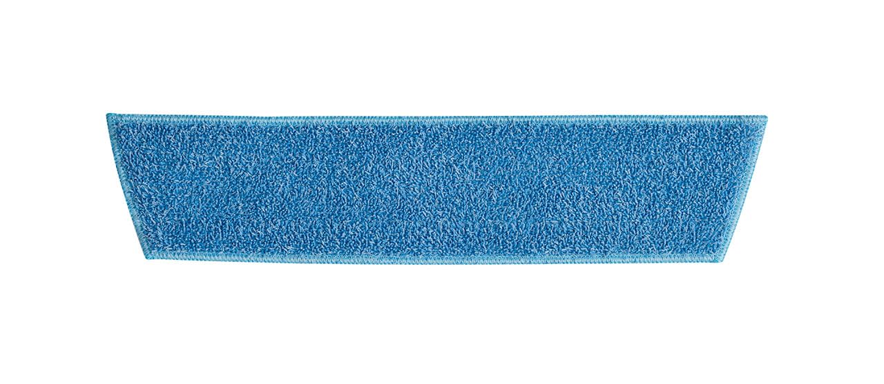 rubbermaid microfiber wet mop pad for professional cleaning blue 18 inch