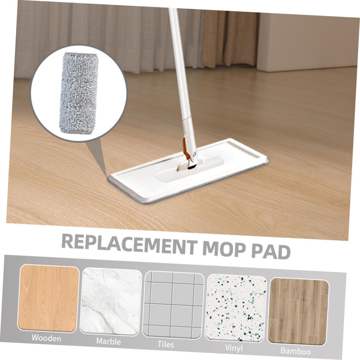 Perfect 3-Piece Mop Pad Replacement