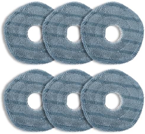 6-Piece Premium Replacement Mop Pads for Eufy X10 Pro Omni