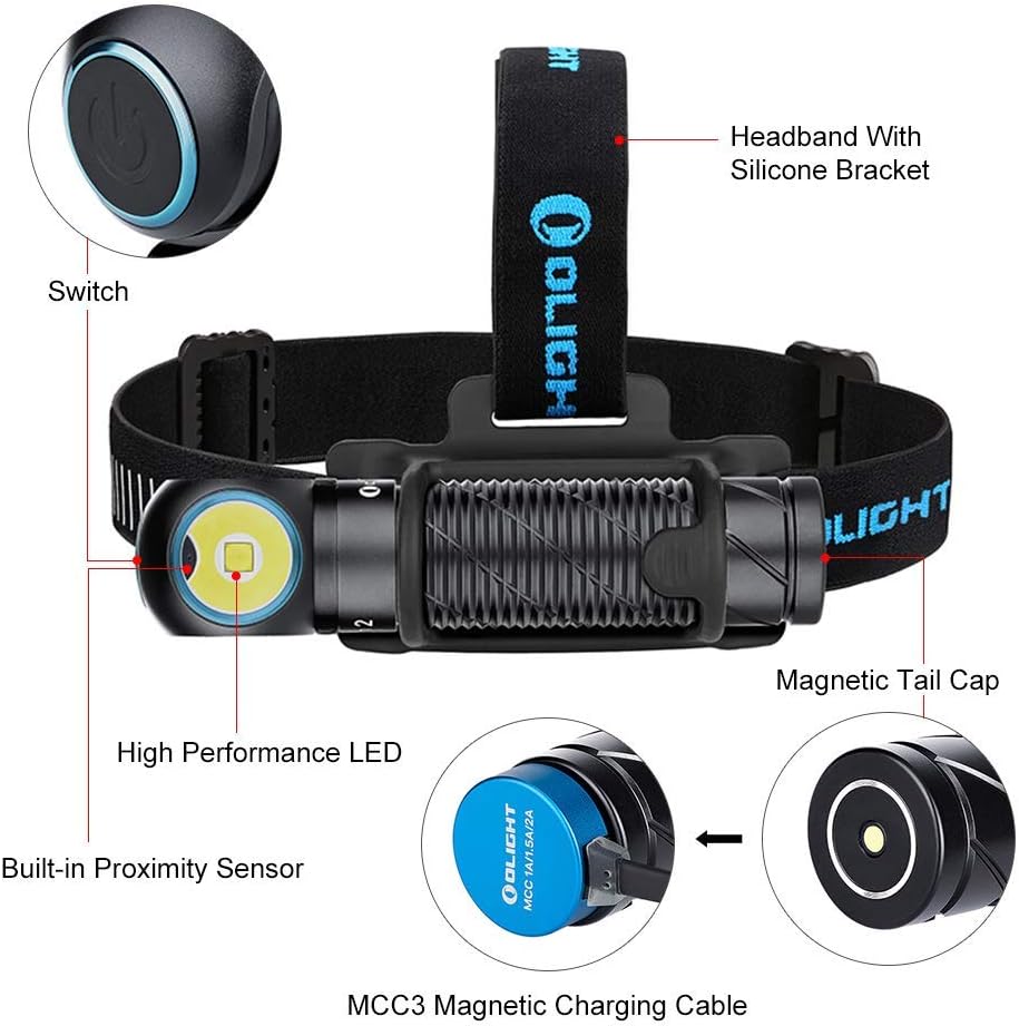 OLIGHT Perun 2 2500 Lumens Rechargeable Headlamp