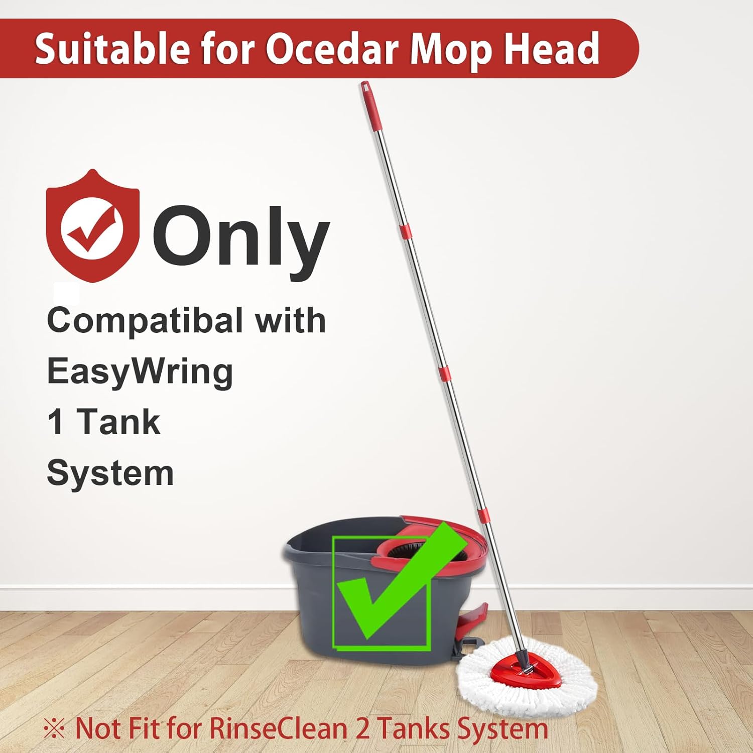 Replacement Mop Parts Set for Hibaby