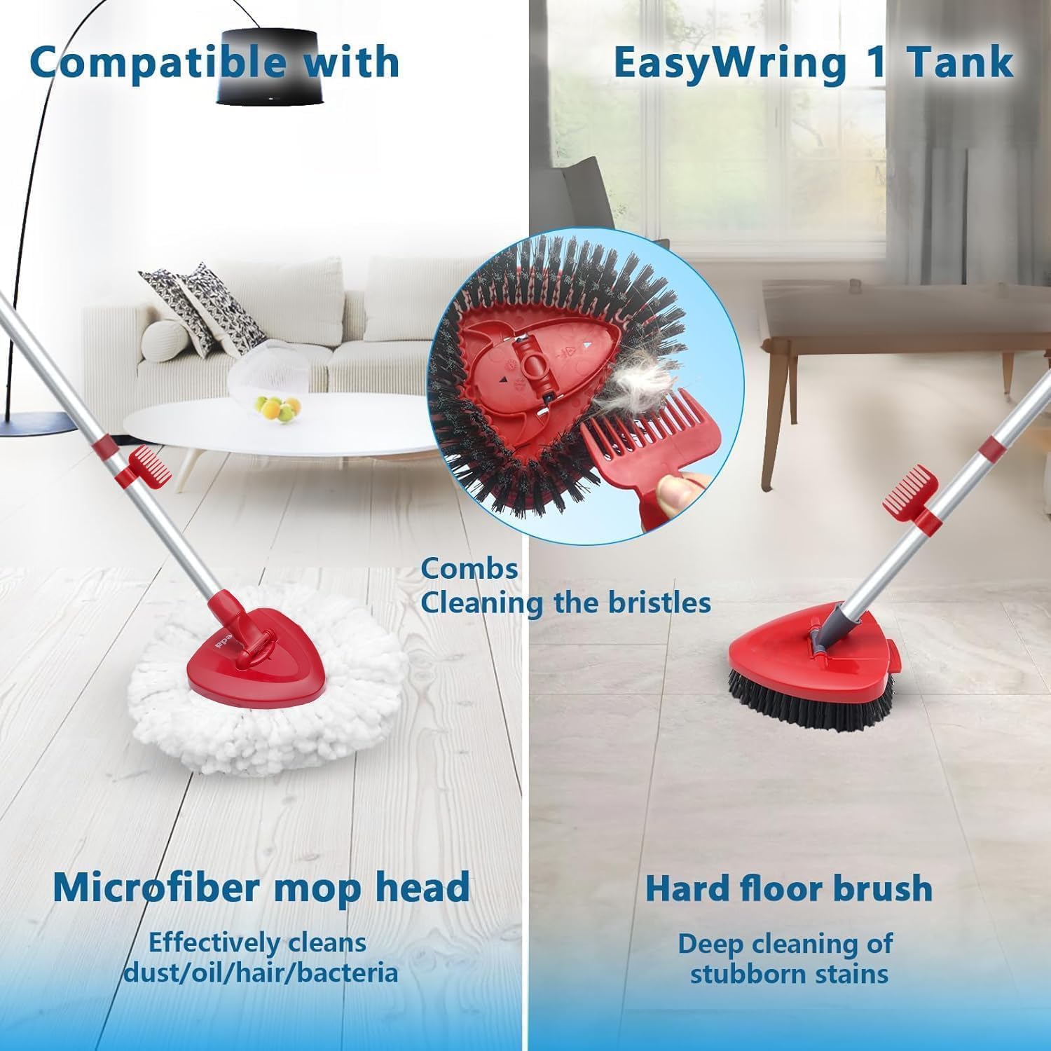WAKAYOYO Spin Mop Replace Head Set