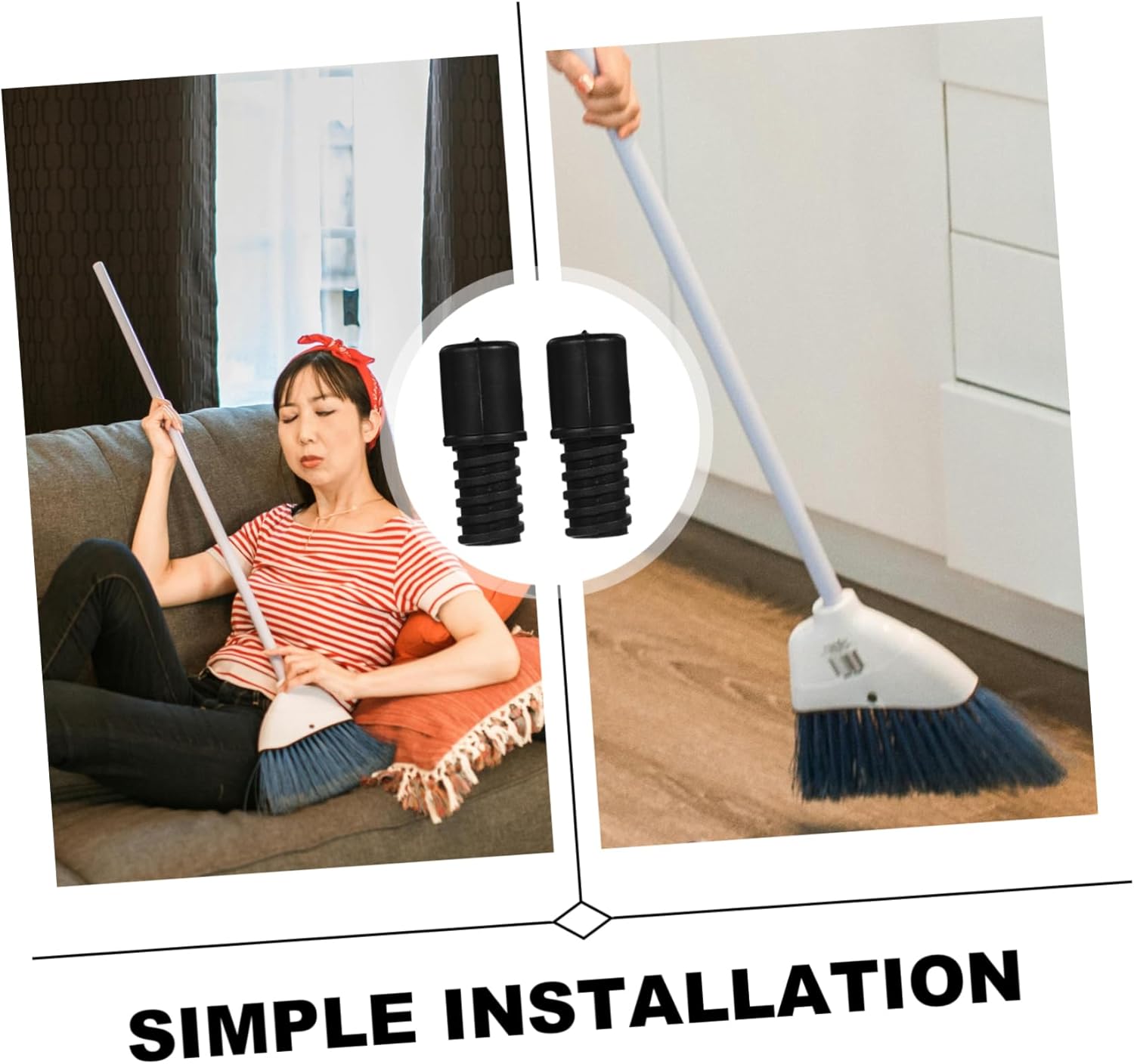 2-Piece Perfect Replacement for Mop Handles