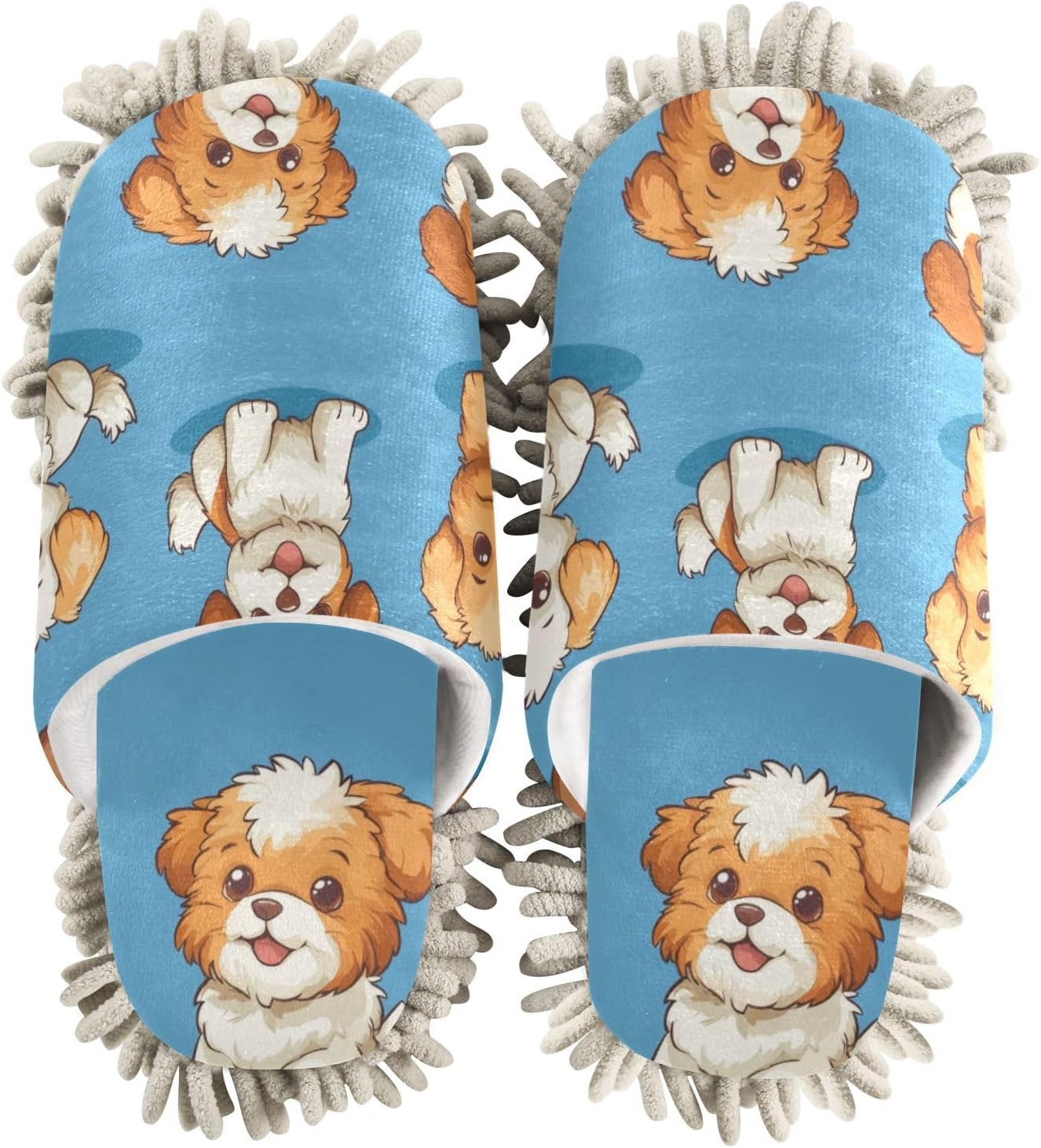 Premium Microfiber Floor Slippers for Adults