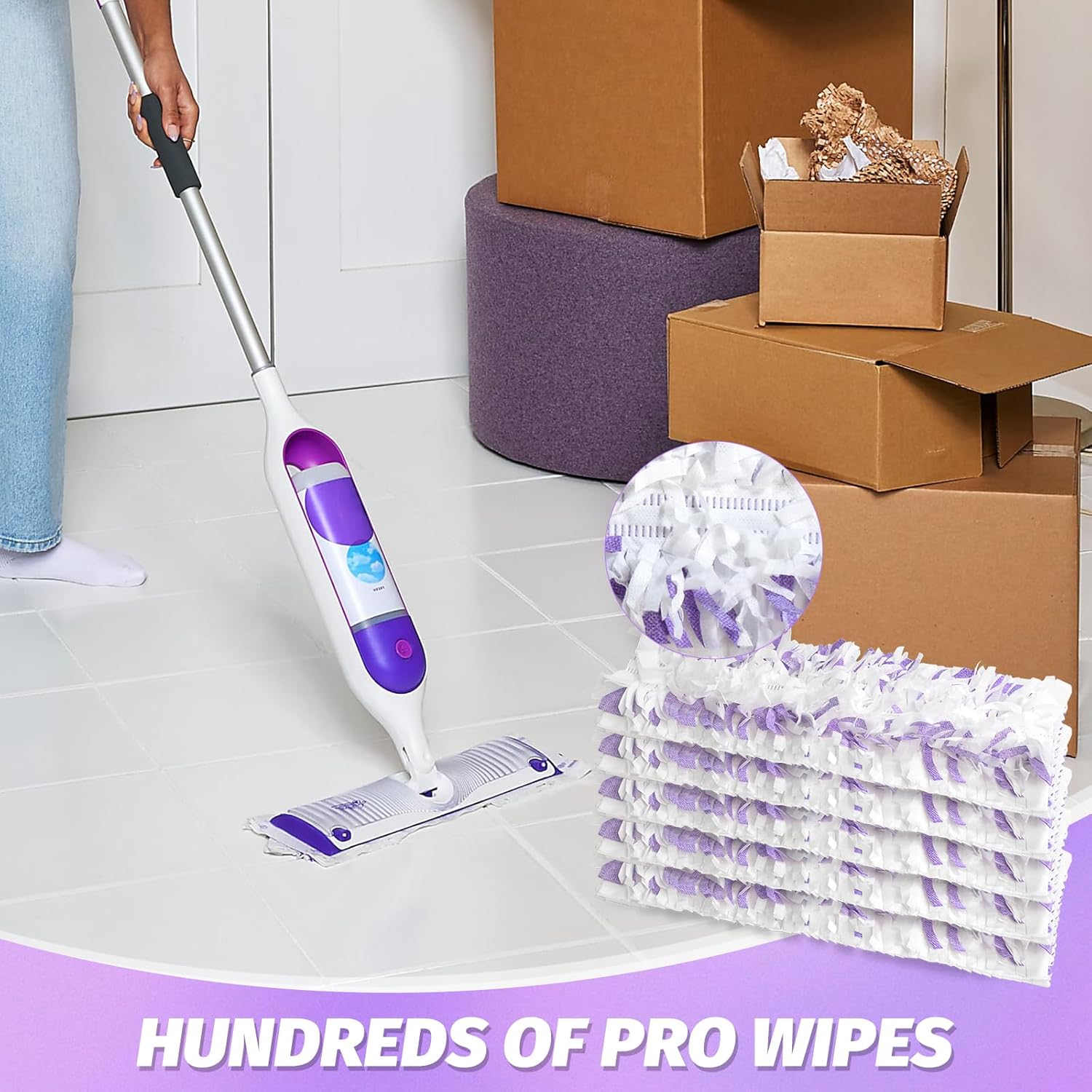 Perfect Fit PowerMop Multi-Surface Mopping Pad Refills 10-Pack