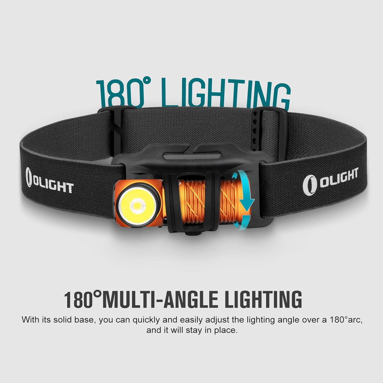 OLIGHT Perun 2 Mini Headlamp Ultimate Rechargeable Hiking Camping Climbing Lamp