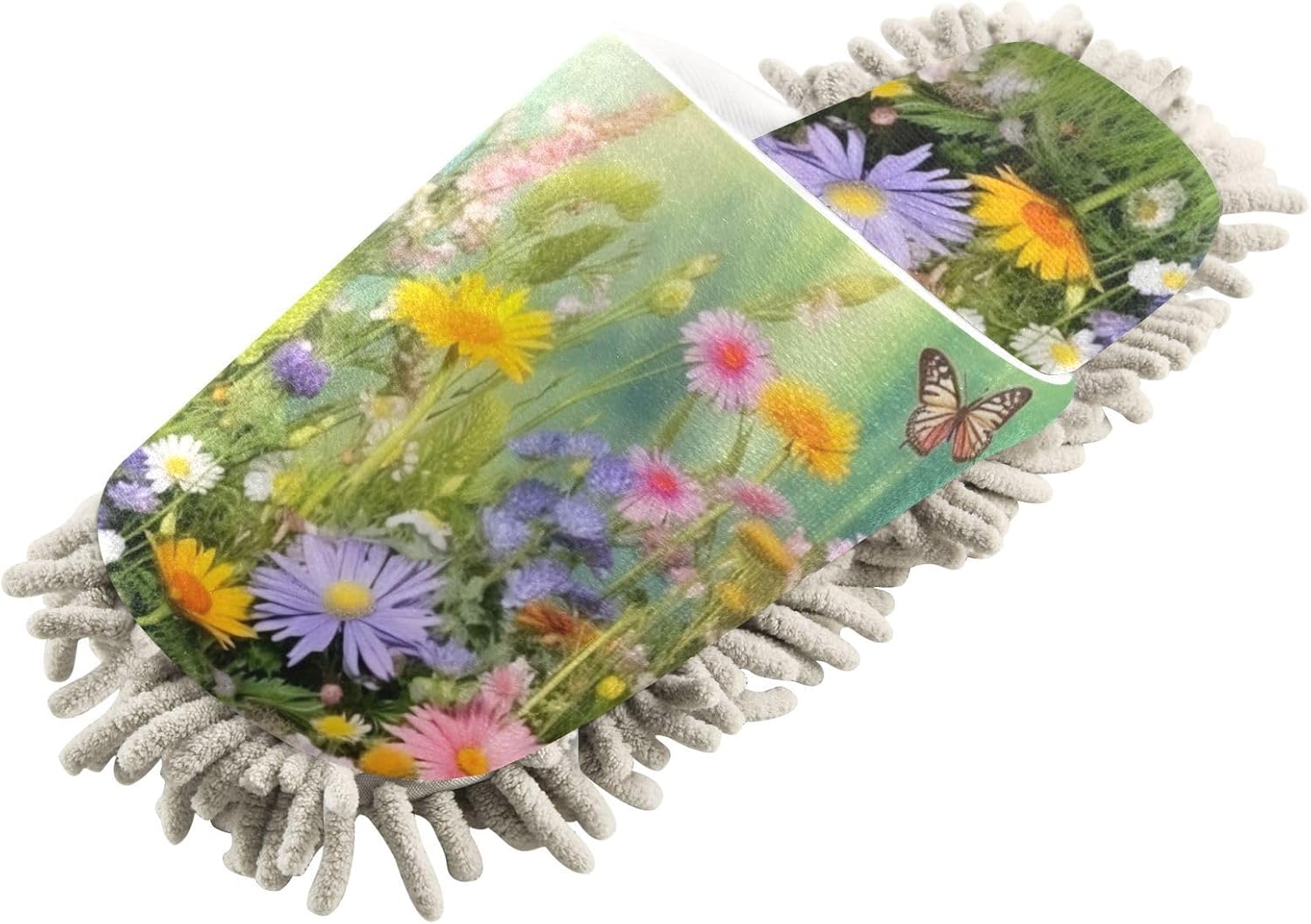 Ergonomic Microfiber Slippers for Spring Cleaning