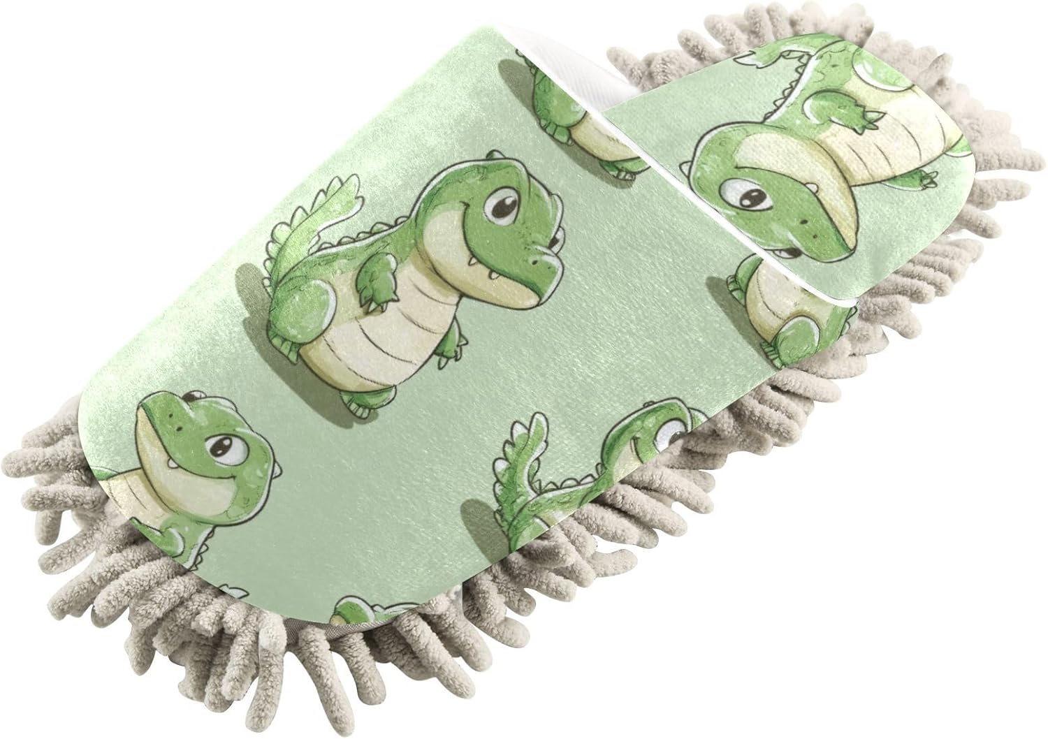 Perfect for Mopping Cleaning - L Size Cute Crocodile Design