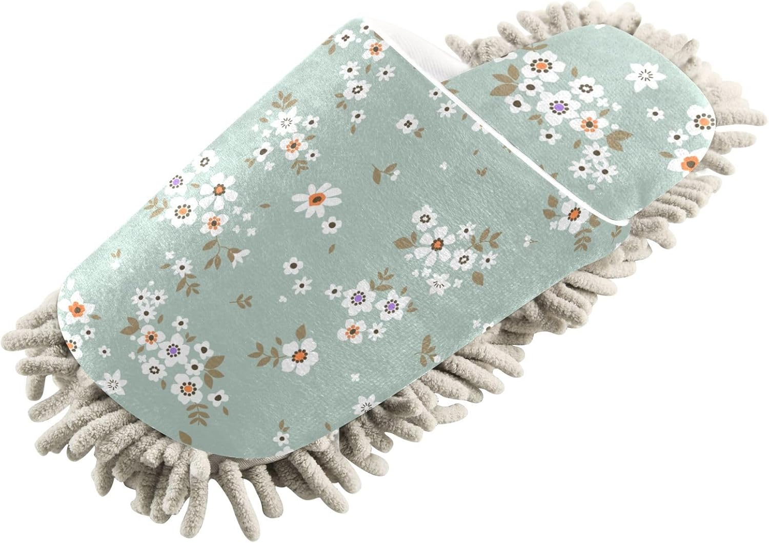 Kigai Bohemian Microfiber Slippers for Floor Cleaning - Soft Durable and Stylish
