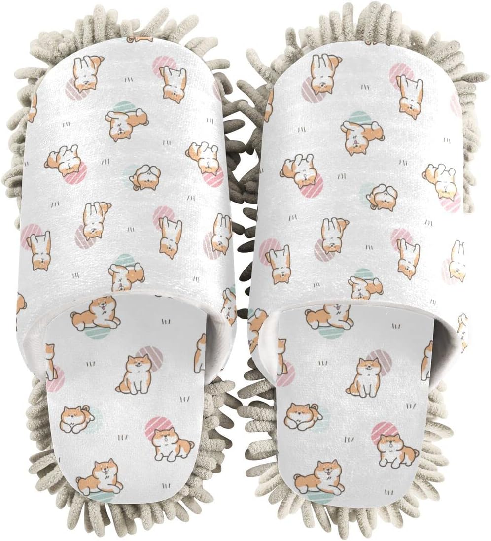 DOMIKING 106 in M Floor Mop Slipper for Dogs Humans