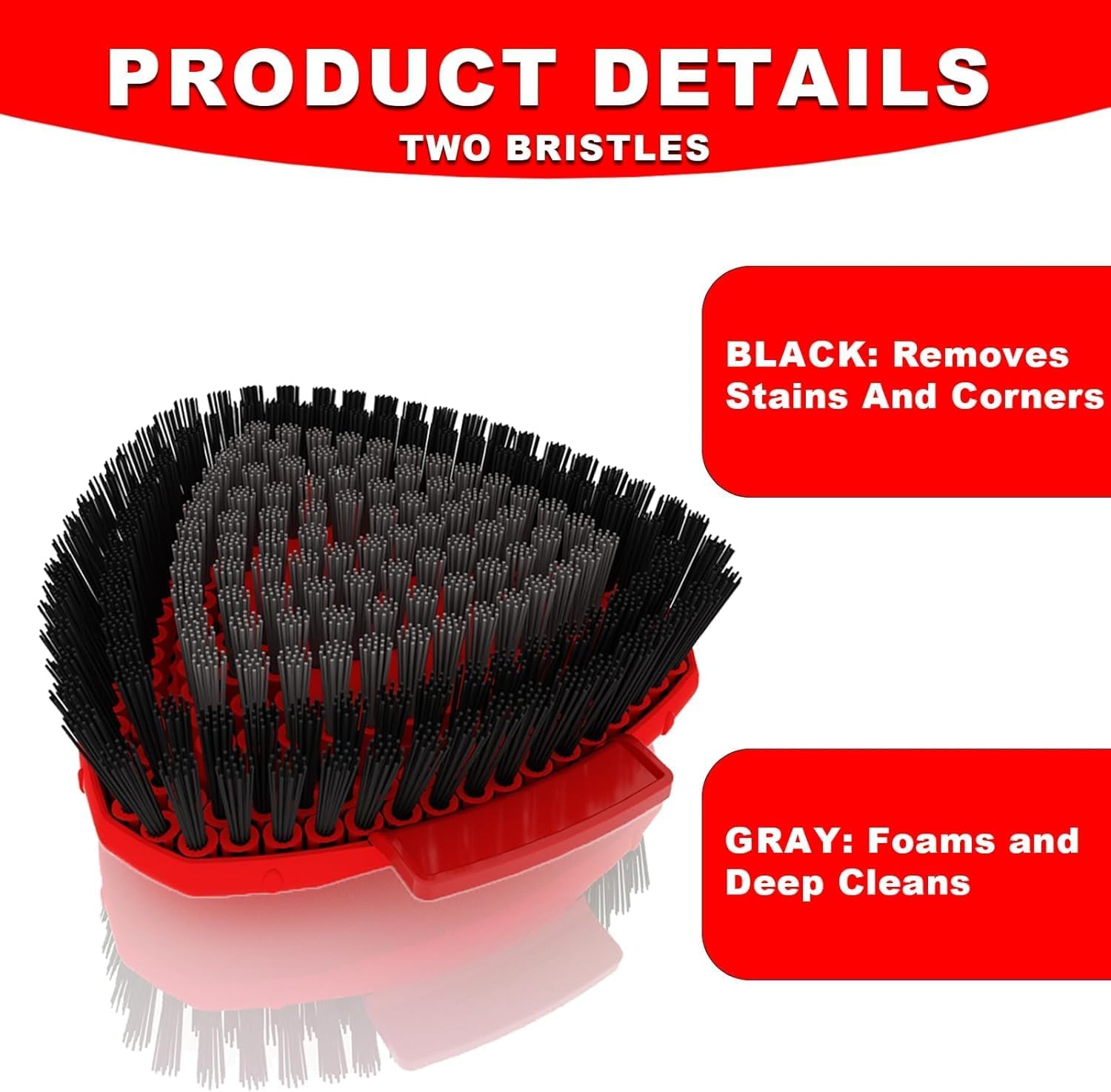 Premium Scrub Brush Replacement Head for O Cedar EasyWring 1 Tank Mop