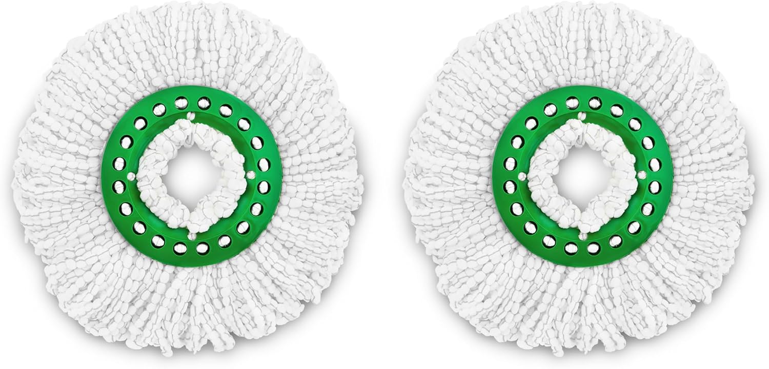 Libman Tornado Spin Mop Microfiber Refill Set Easy to Replace