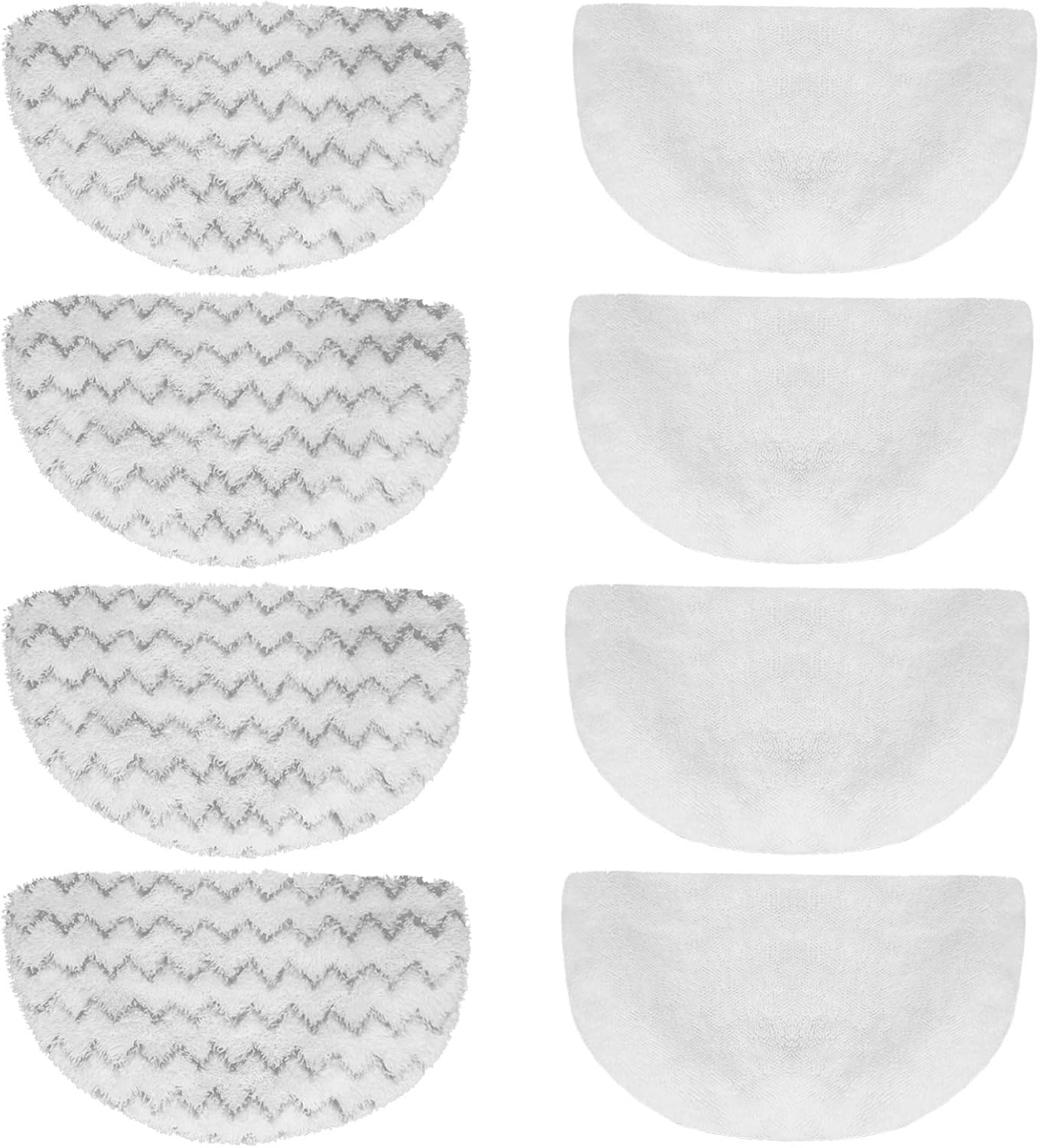 FFSign 8-Pack Steam Mop Pad Replacement
