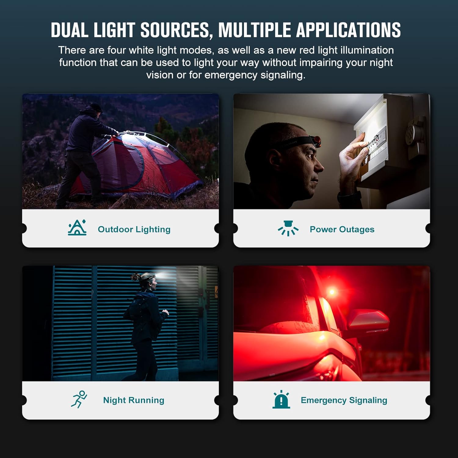 OLIGHT Perun 2 Mini Headlamp Ultimate Rechargeable Hiking Camping Climbing Lamp