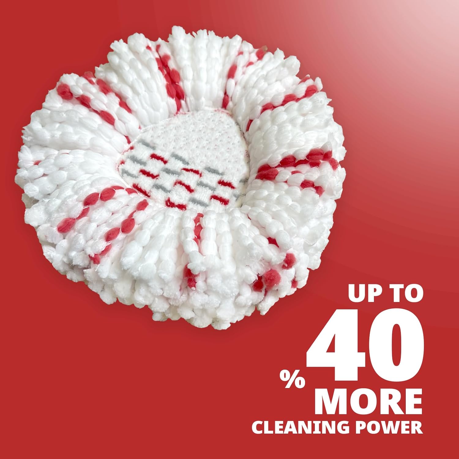 3-Pack Mop Heads - 40 More Cleaning Power
