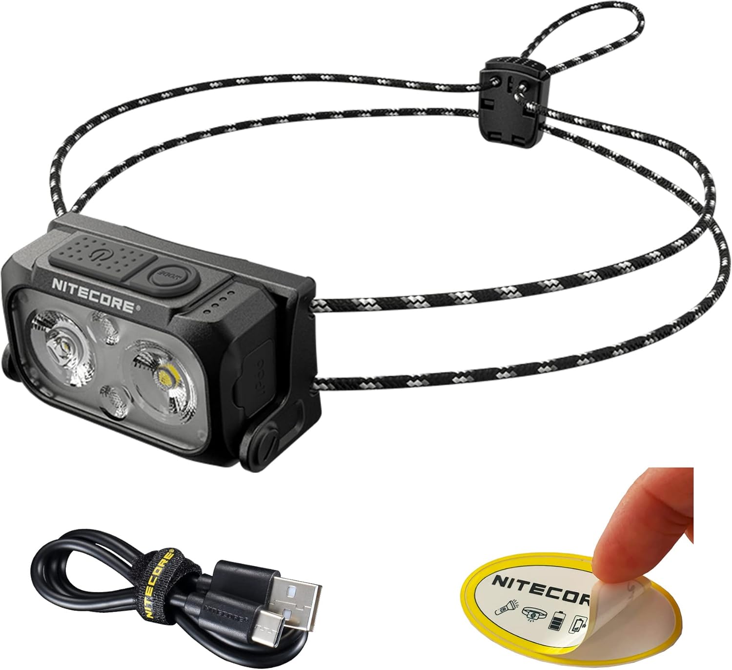 Nitecore NU21 Lightweight Headlamp 360 Lumen Rechargeable
