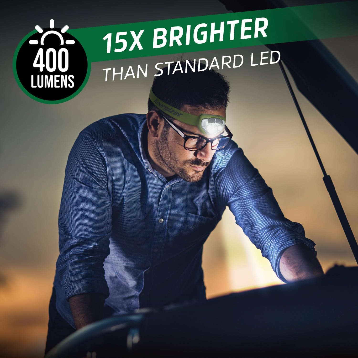 Top Choice for Anglers Rechargeable LED Headlamp IPX4 Waterproof Ultimate Camping Light