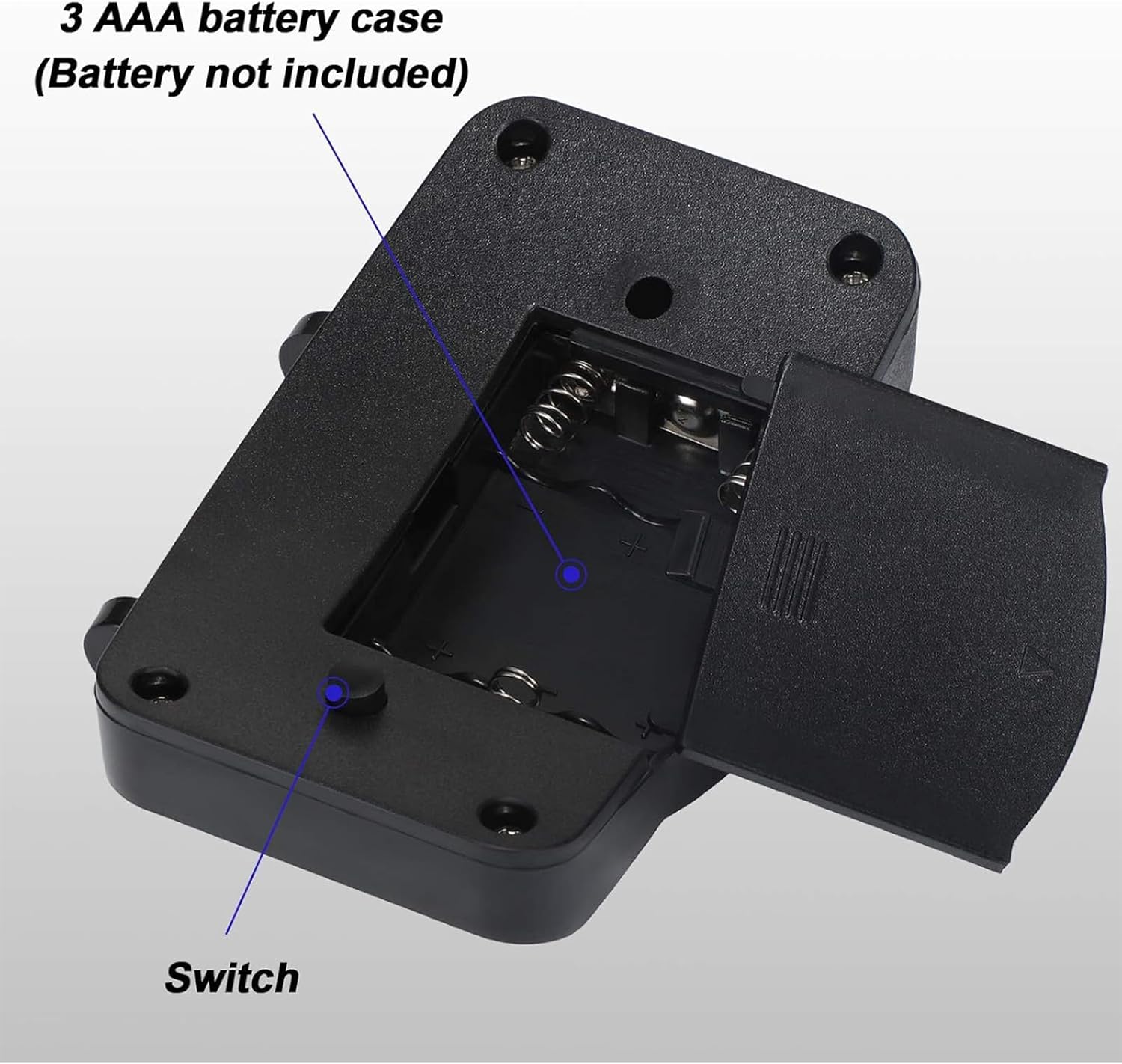 Mudder 2-Piece Battery-Operated LED Hat Clip Lights