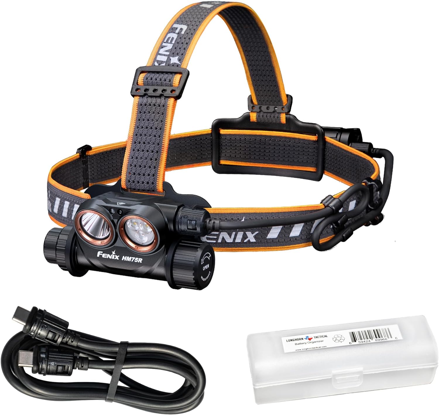 Fenix HM75R Headlamp - 1600 Lumen Rechargeable Headlamp