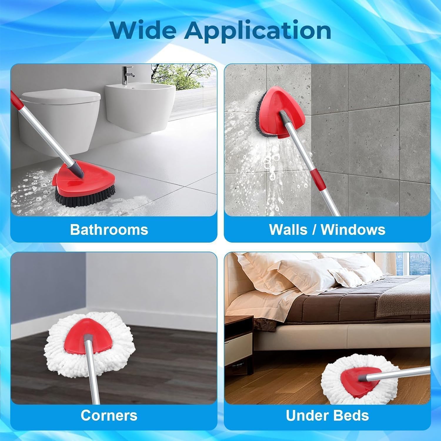 Compact 2-Pack for EasyWring M mop System by Fatmass