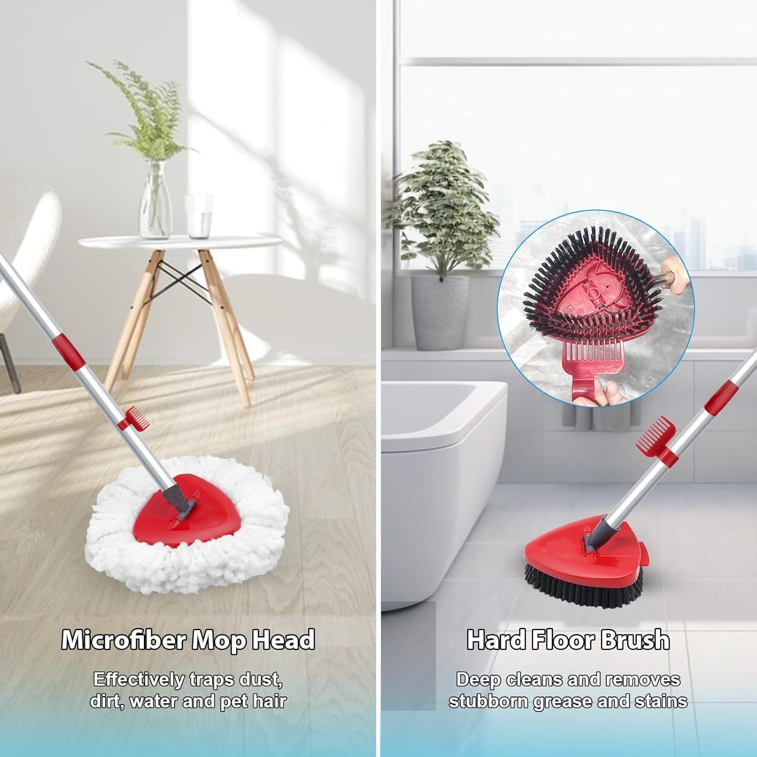 Compact 2-Pack for EasyWring M mop System by Fatmass