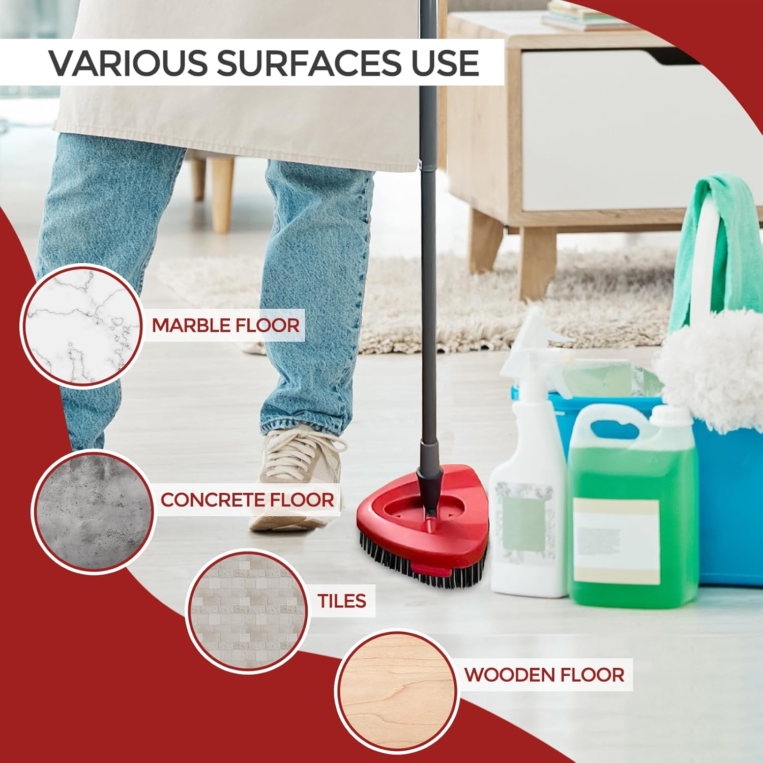 Puiuisoul Spin Scrub Brush Heads 2 Pack