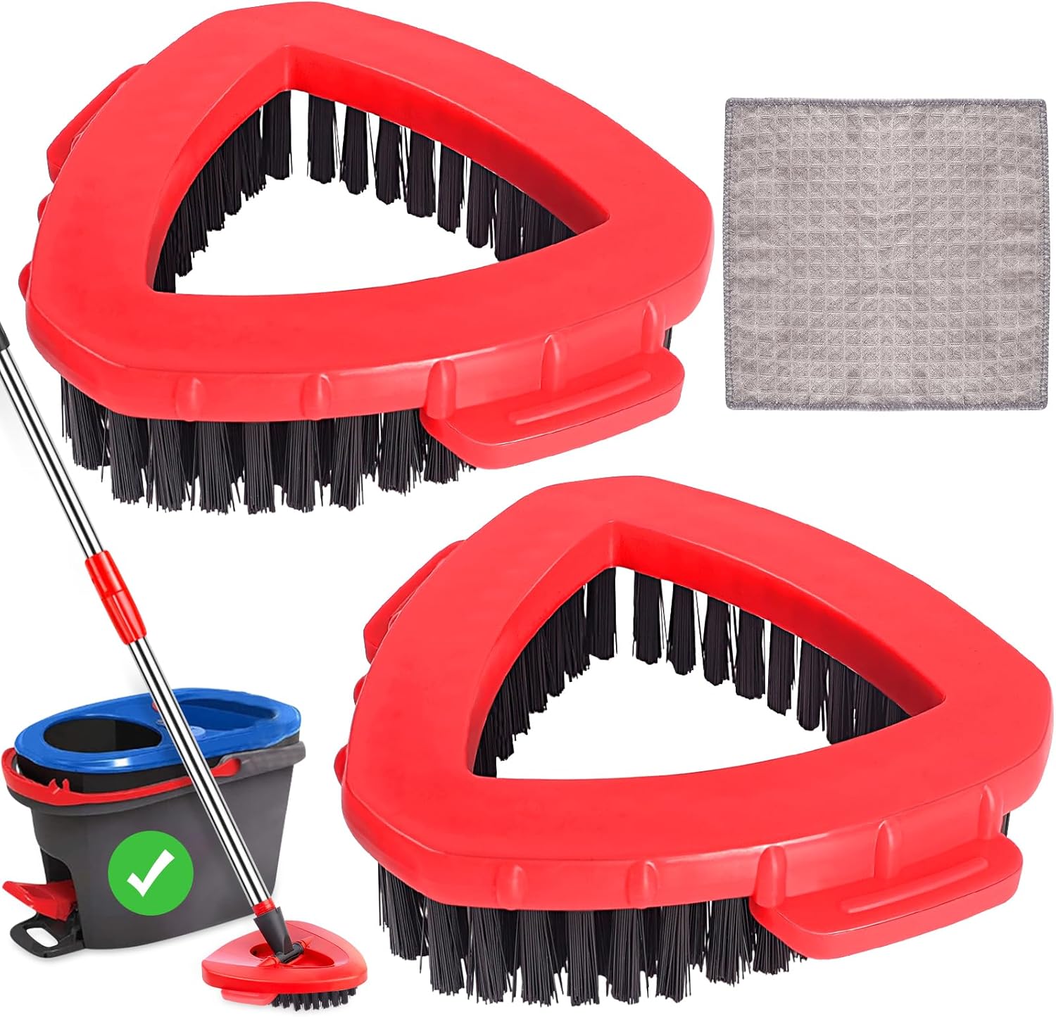 High-Quality Scrub Brush for O Cedar RinseClean 2 Tank System