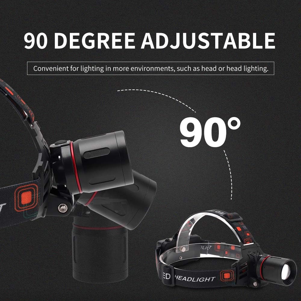 Proforced Red Headlamp for Hunting Night