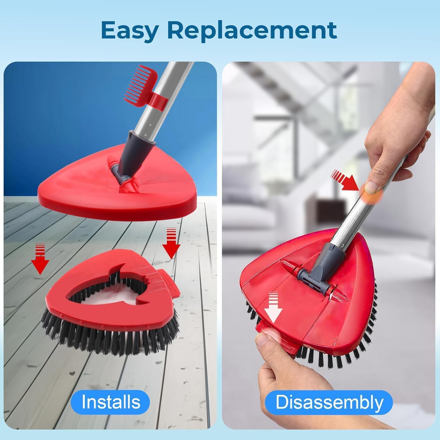 WAKAYOYO Spin Mop Replace Head Set