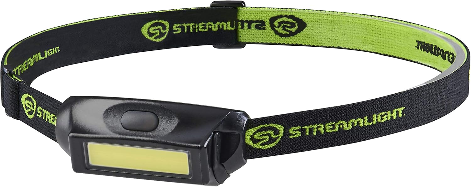 Streamlight 180-Lumen Rechargeable Headlamp with Waterproof Clip 21-Hour Power