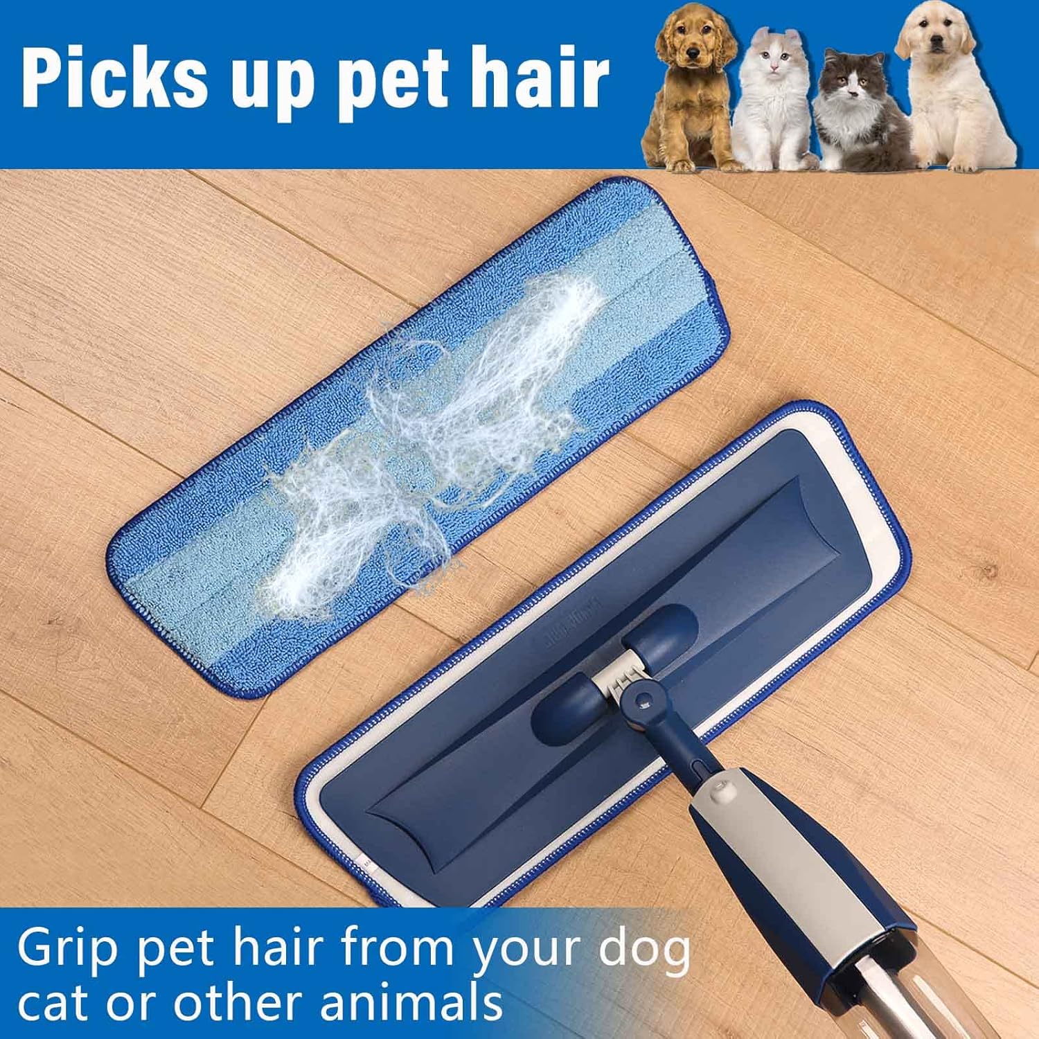 165 Microfiber Mop Refill 3-Pack