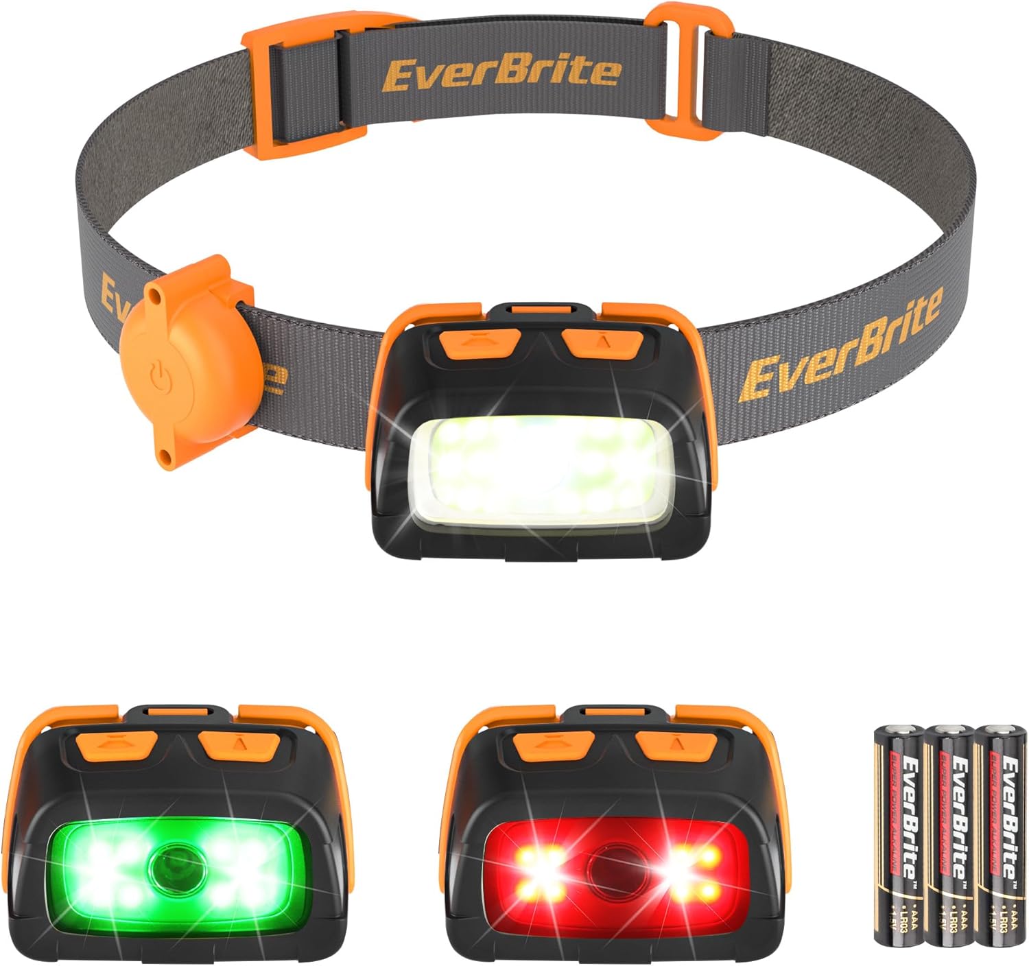 EverBrite 300 Lumens Headlamp Stay Lit Go Further