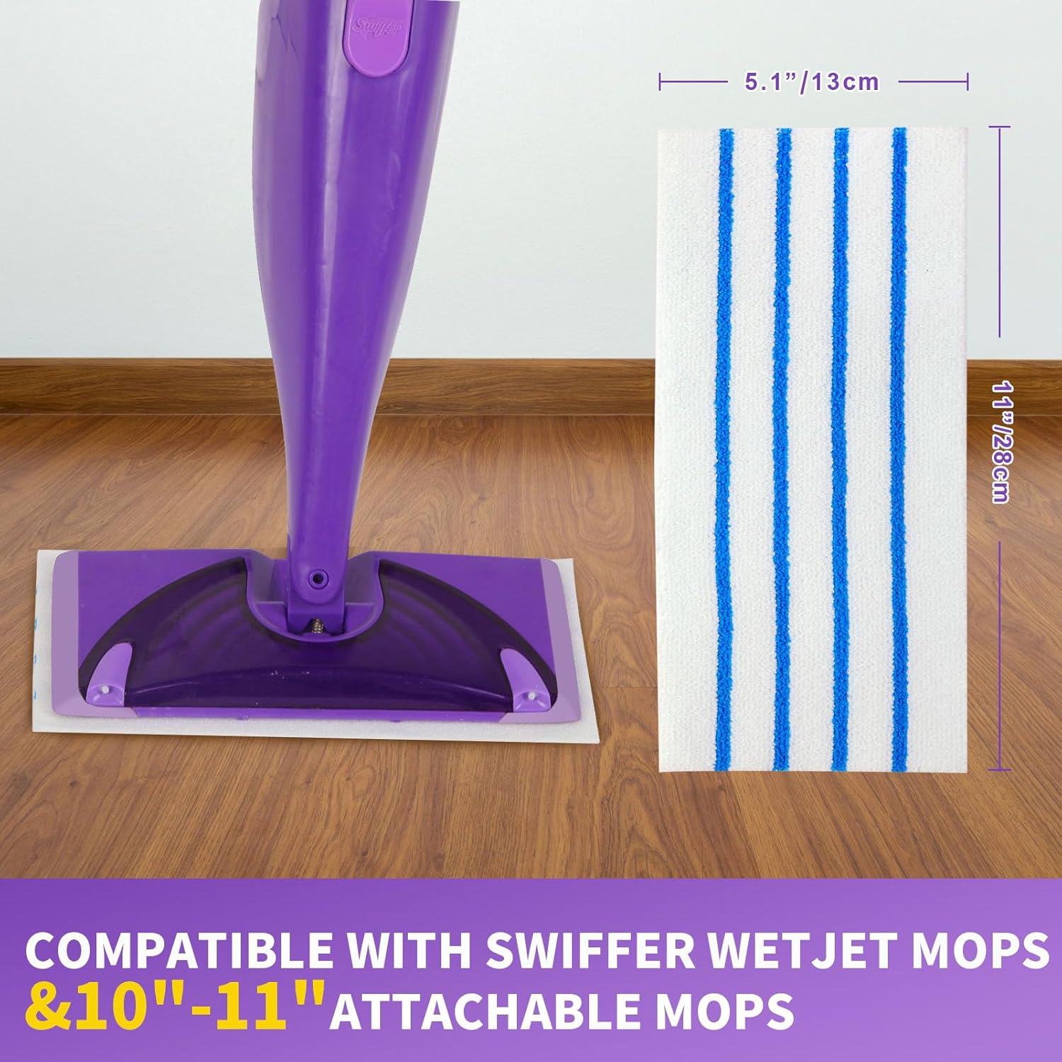 Frescares Microfiber Mop Pad Replacement