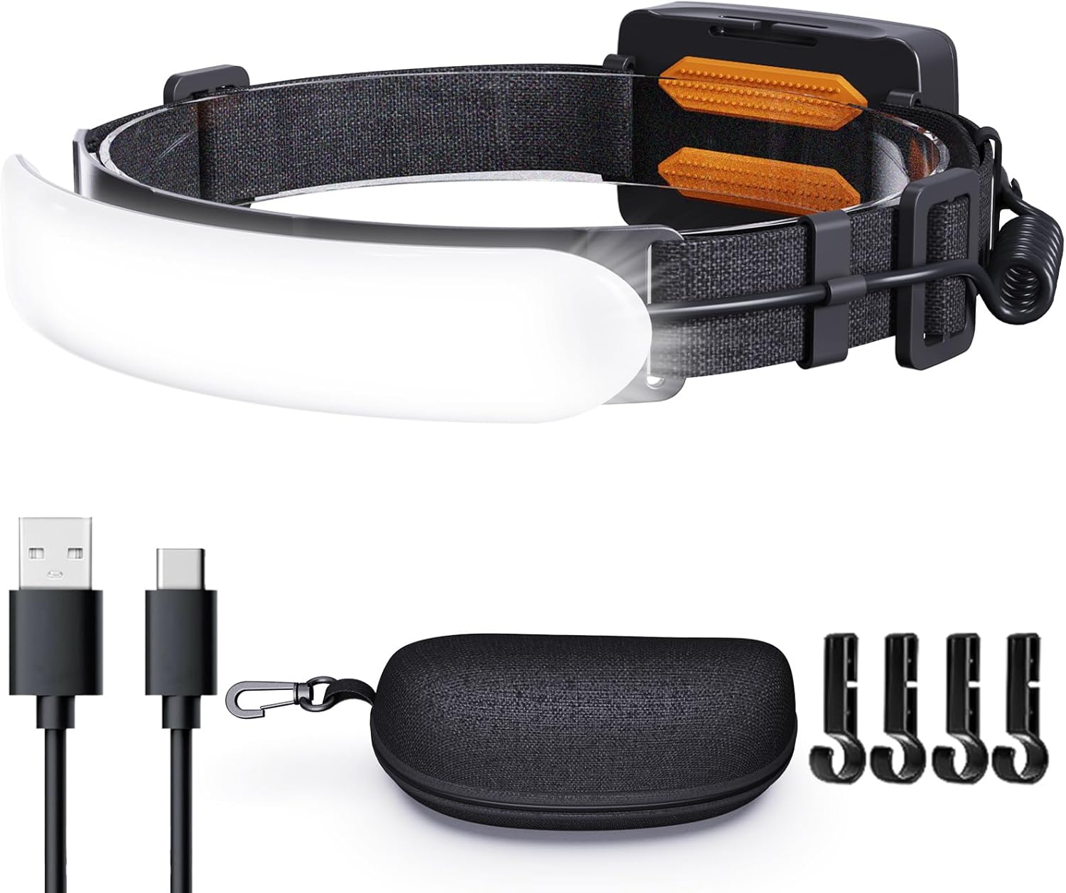 Bright Adjustable Rechargeable Headlamp
