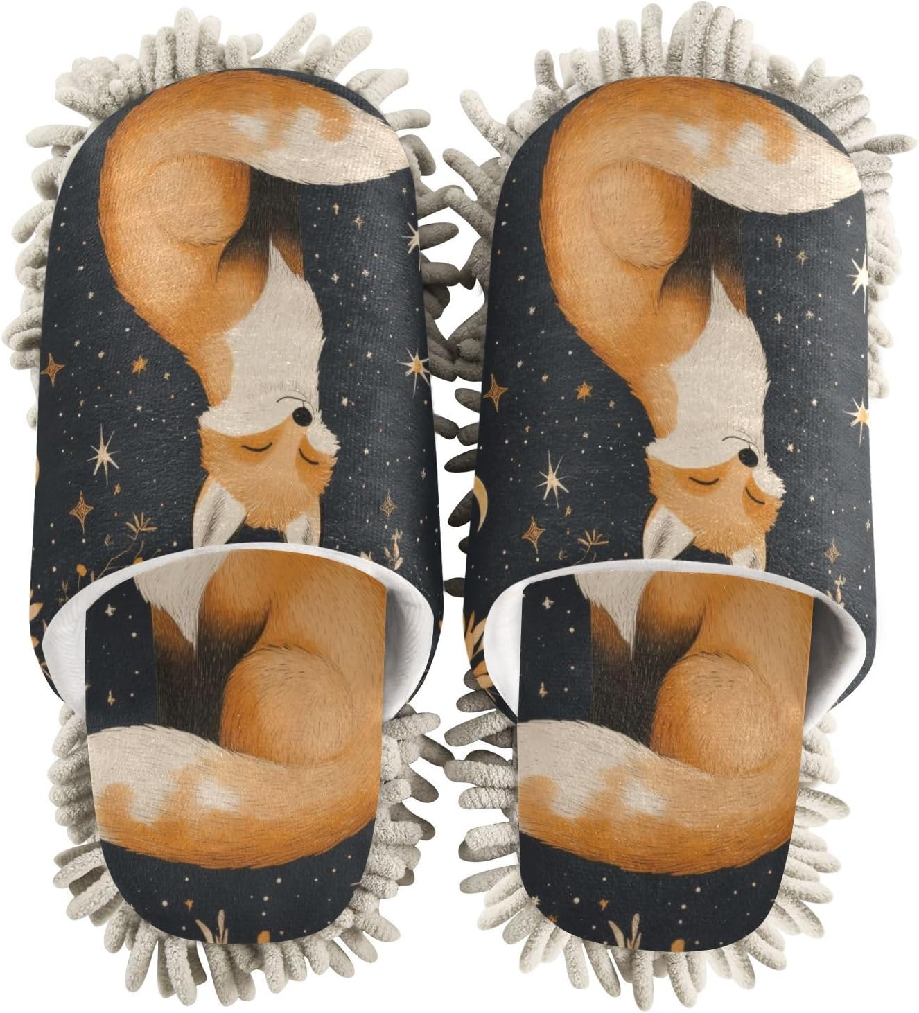 Magic Fox Microfiber Mop Slippers