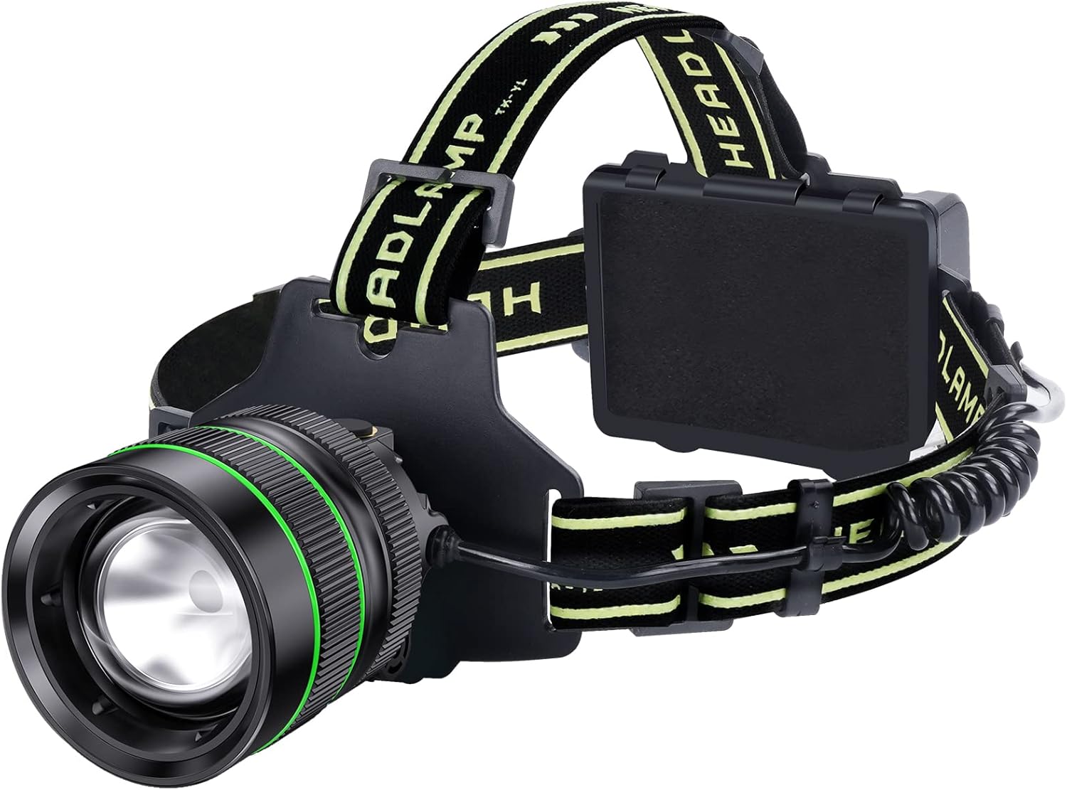 120000LM Super Bright LED Rechargeable Headlamp