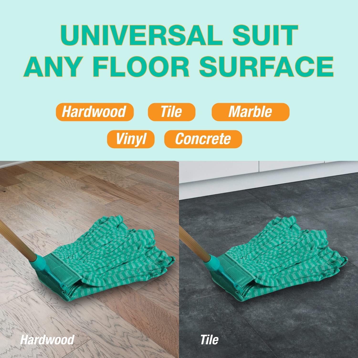 High-F quality Microfiber Mop Heads