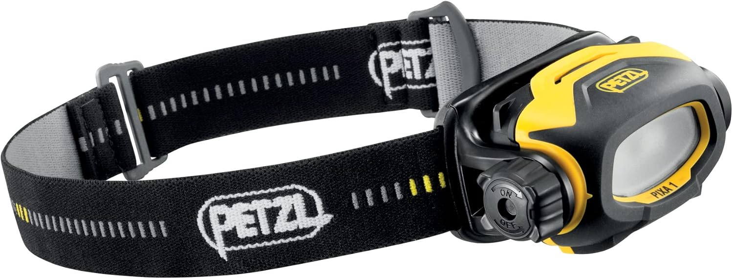 PETZL PIXA 1 Headlamp 60 Lumens Constant Lighting Two Lighting Modes