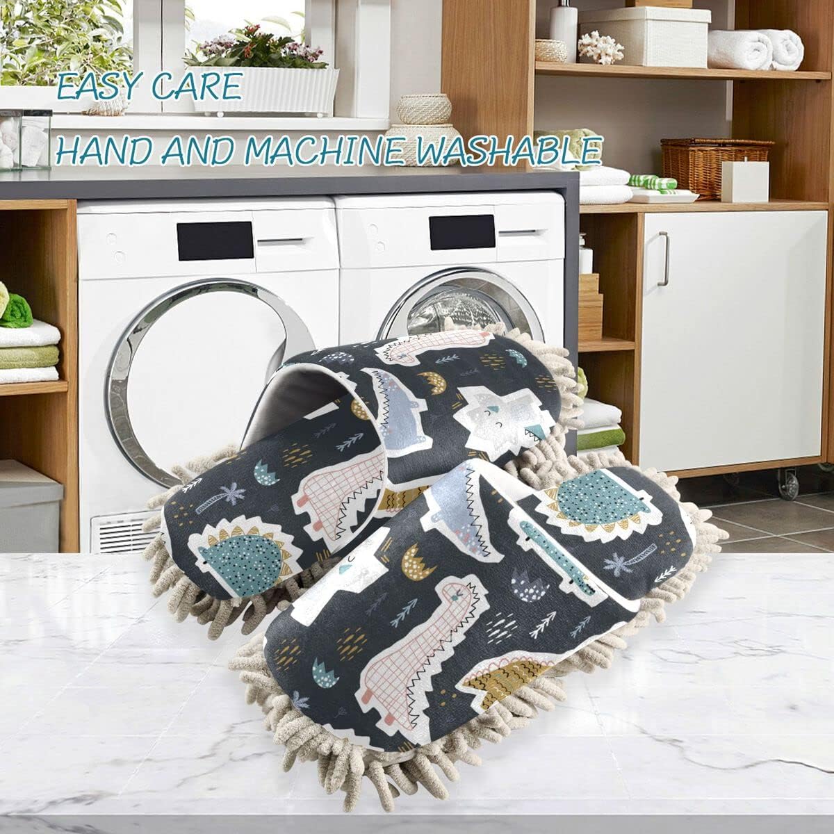 Starter Set of Durable Mop Slippers for Women