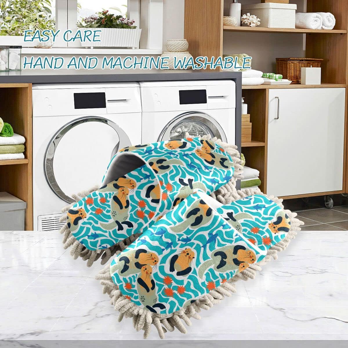 Efficient Kitchen Slippers for Mopping